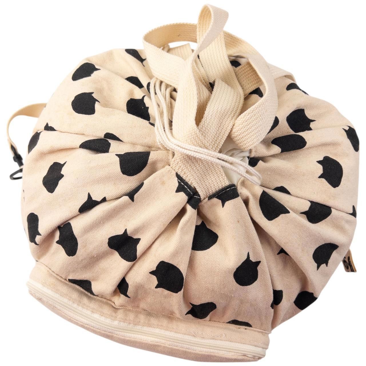 Issey Miyake Vintage Ne-Net By Issey Miyake Cat Drawstring Backpack Size ONE SIZE - 5 Thumbnail