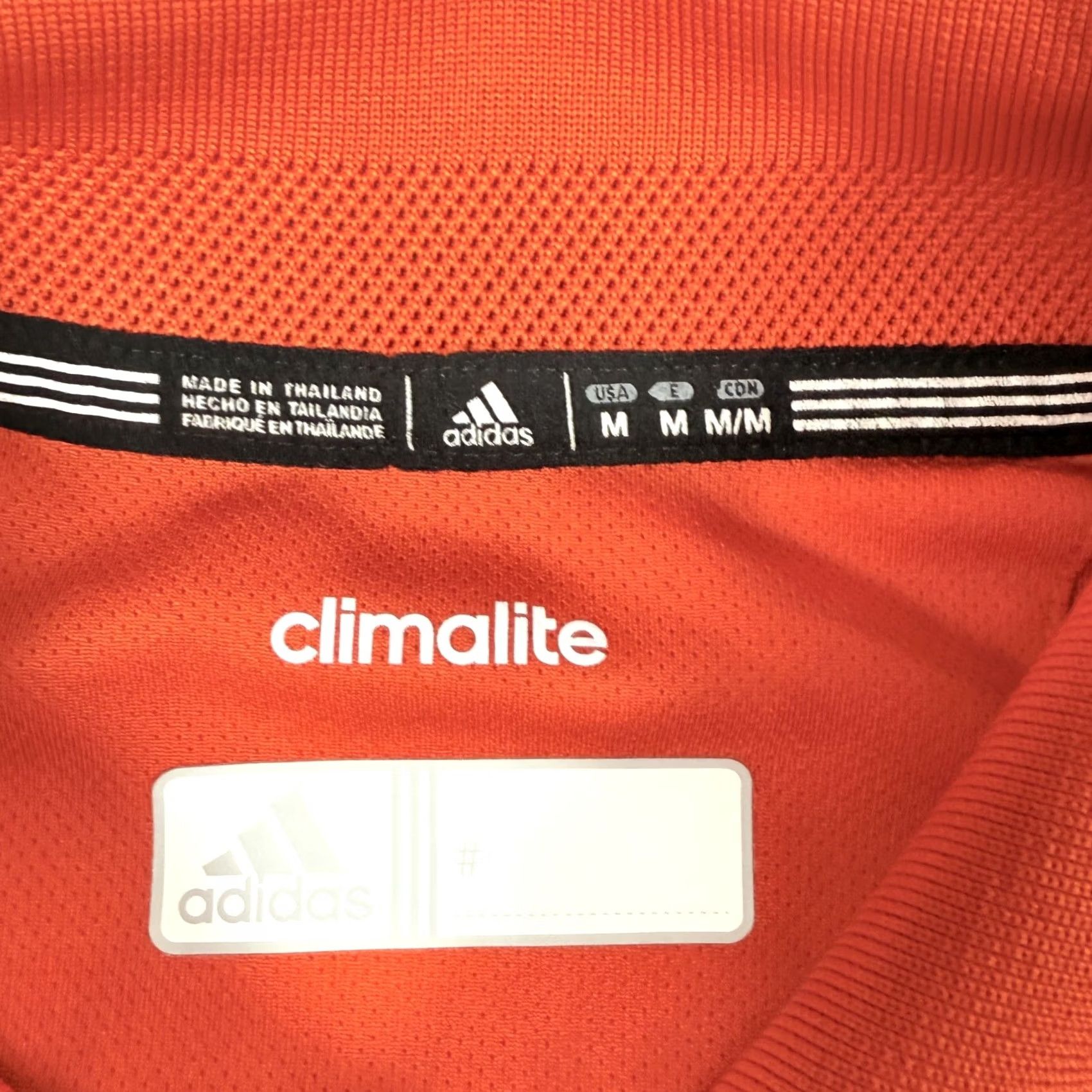 Adidas Adidas Polo Shirt Mens Medium Orange Climalite Athletic Performan Golf NCAA Tigers Size US M / EU 48-50 / 2 - 3 Thumbnail