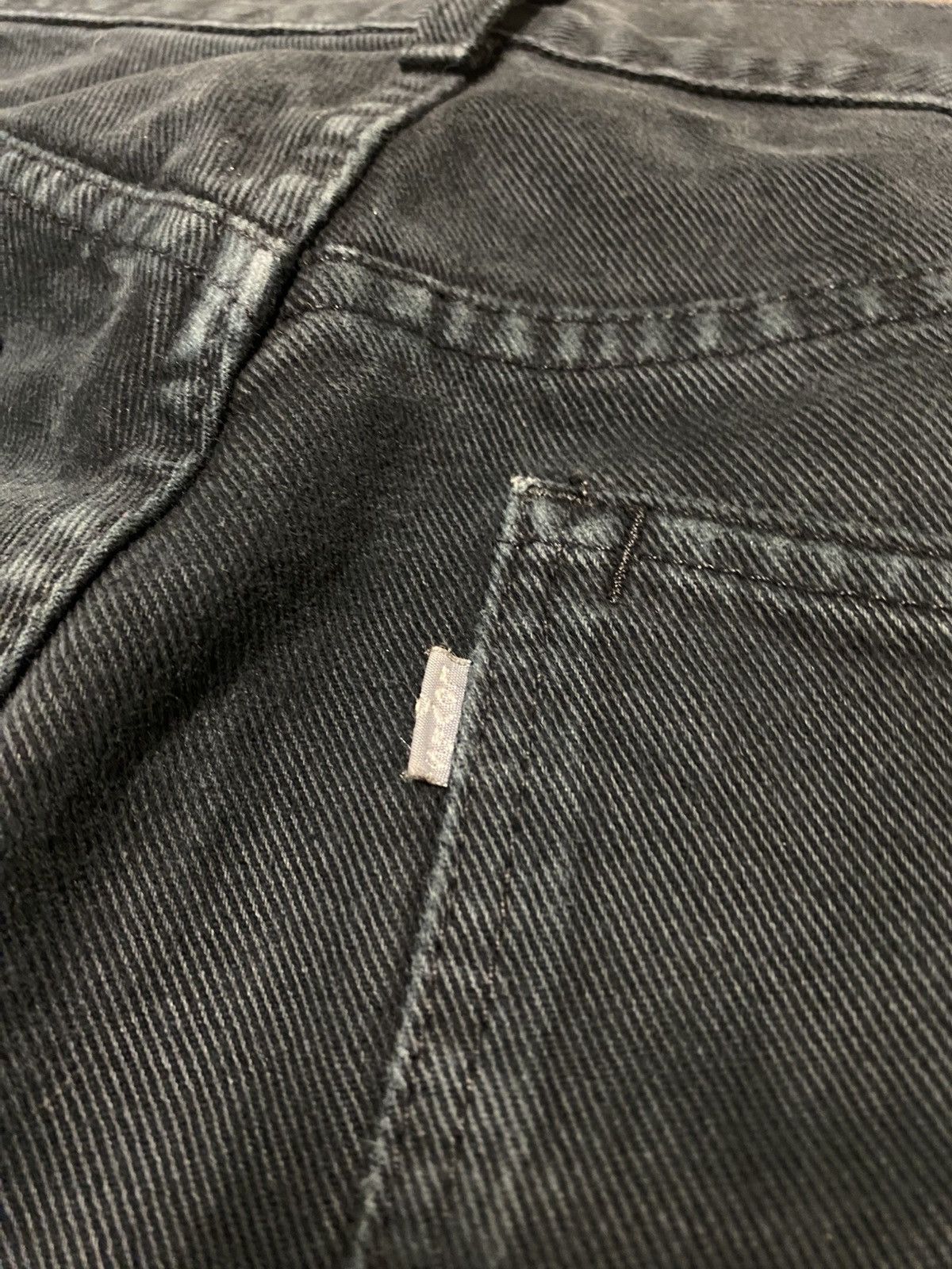 Levi's Vintage 90’s Black Levi’s Sliver Tab Baggy Denim Jeans Y2K Size US 32 / EU 48 - 8 Thumbnail