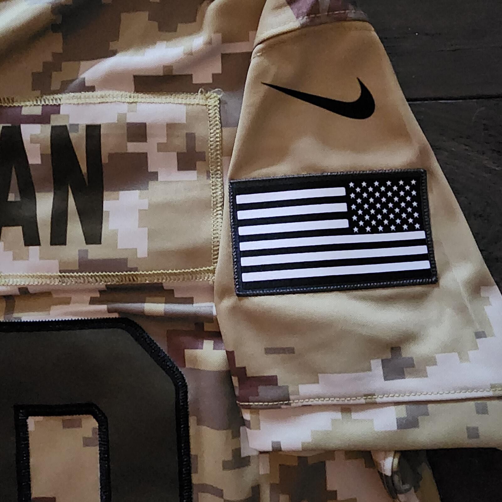 Nike Arizona Cardinals NFL Camo Football Jersey #40 Tillman Size ONE SIZE - 7 Thumbnail
