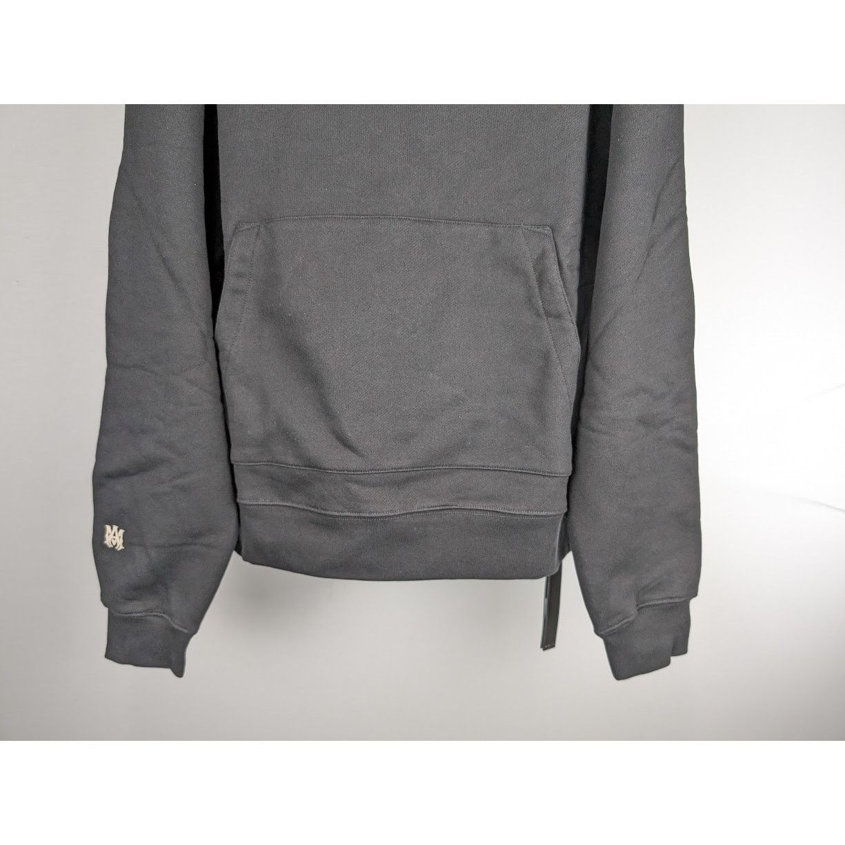 Amiri o1rshd1 Puff Logo Hoodie in Black Size US XL / EU 56 / 4 - 7 Thumbnail