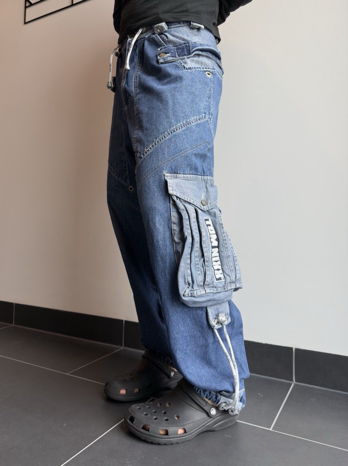 Vintage Vintage 1990s Y2k Tom Nixx Nix Baggy Pants Jeans Mens Pocket Size US 30 / EU 46 - 5 Thumbnail