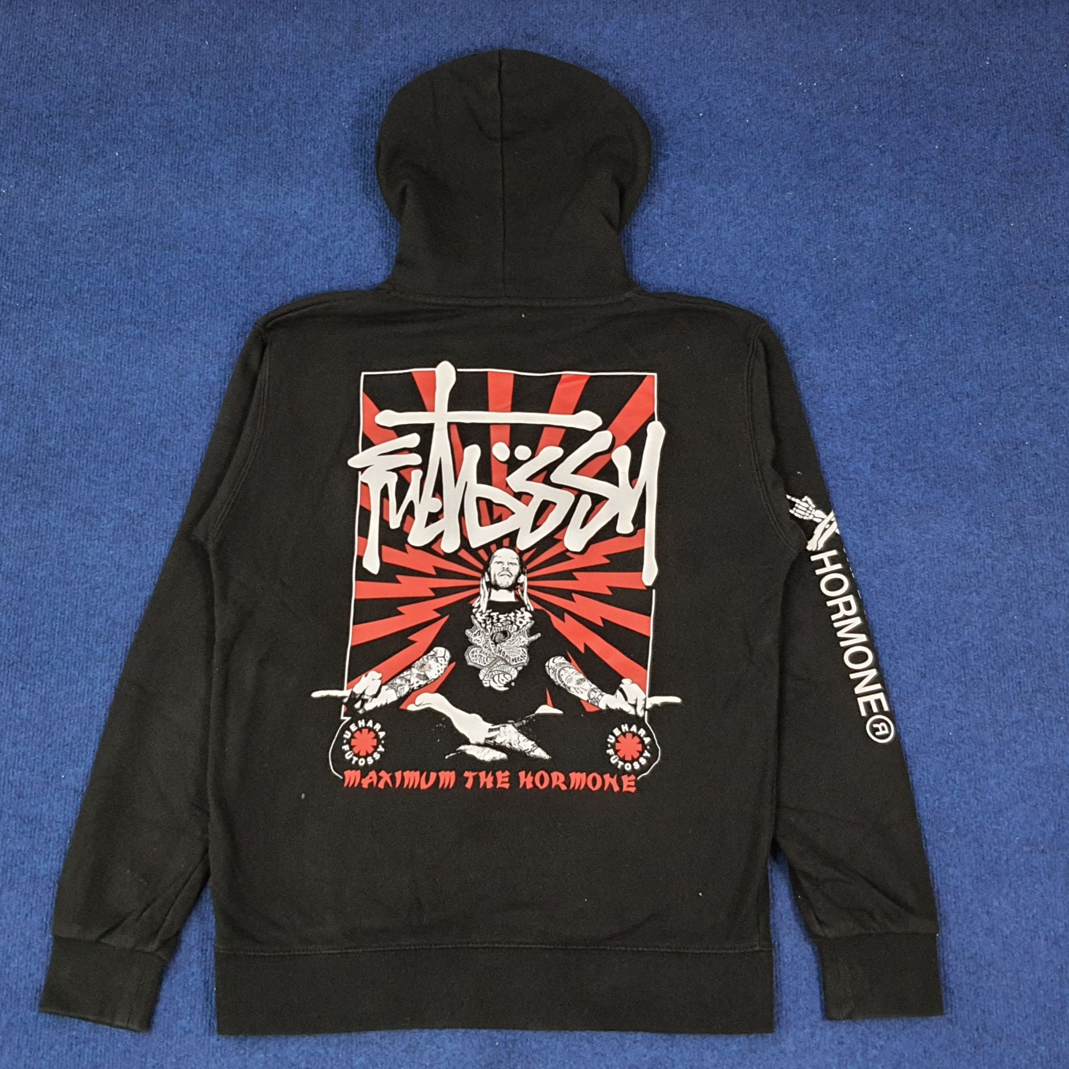 Band Tees × Japanese Brand × Vintage Vintage Maximum The Hormone Rock Band Stussy Style Hoodie Size US M / EU 48-50 / 2 - 1 Thumbnail