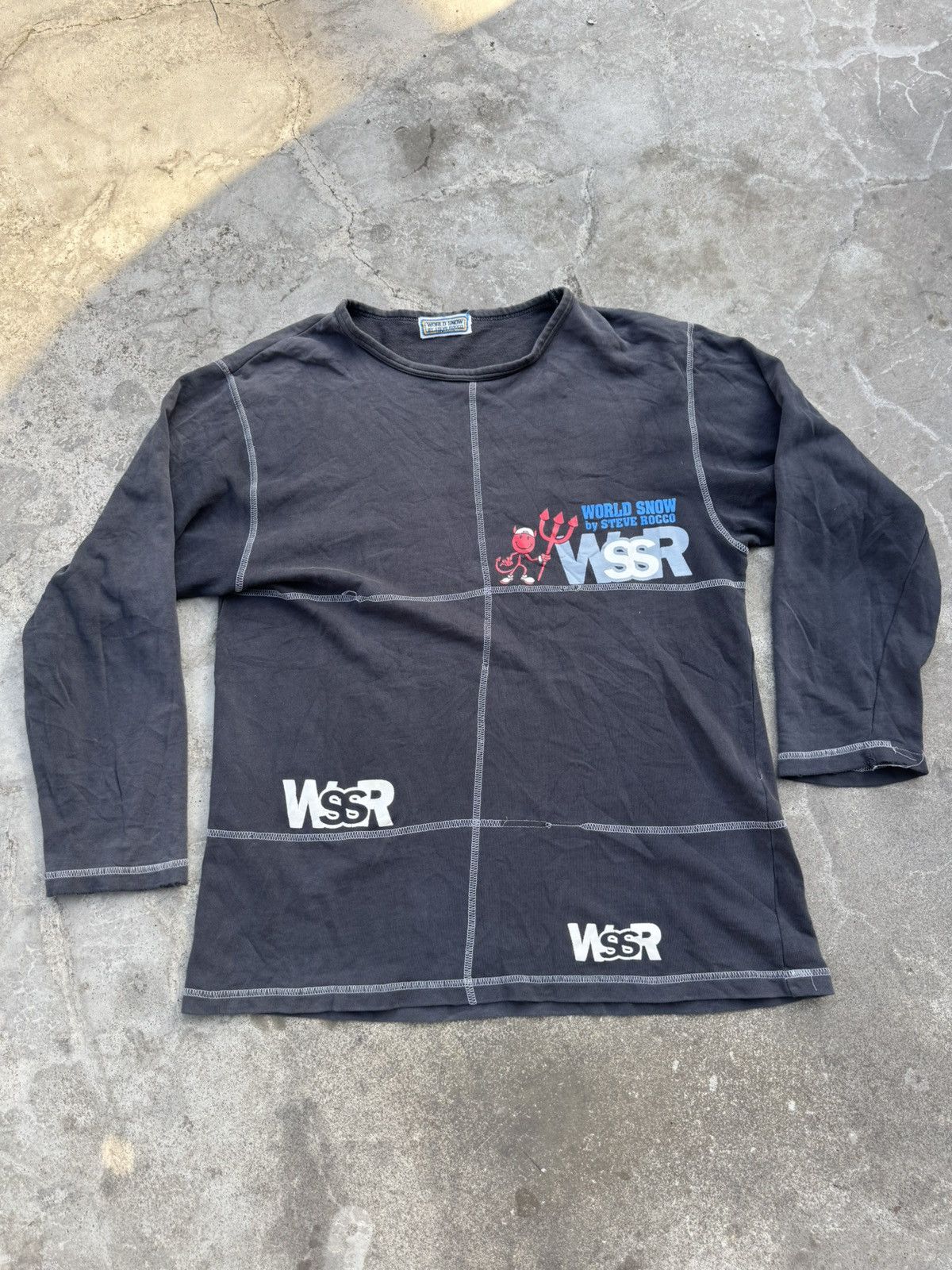 Vintage 🔥RARE🔥World Snow By Steve Rocco Vintage Distressed Skate Size US L / EU 52-54 / 3 - 1 Thumbnail