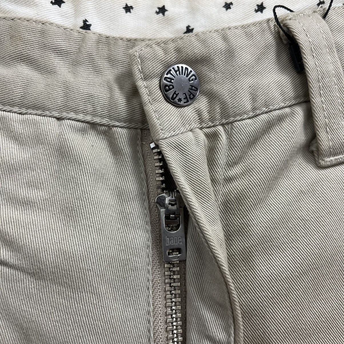 Bape A Bathing Ape Bape 3/4 Khaki Short Pants Size US 28 / EU 44 - 3 Thumbnail