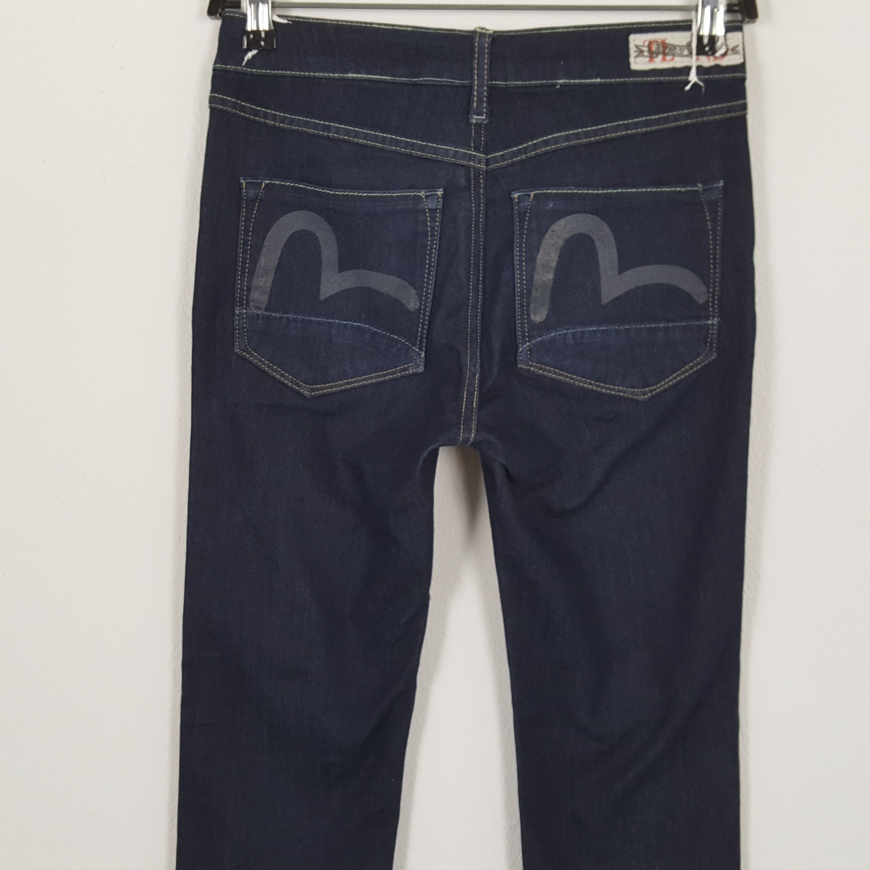Evisu × Puma × Vintage EVISU x PUMA Jeans Japanese Brand Custom Daicock Size 26" / US 2 / IT 38 - 5 Thumbnail
