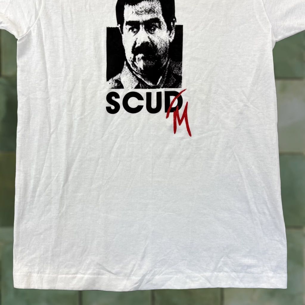 Vintage VINTAGE Saddam Hussein Shirt Mens Large White 90s Short Sleeve Iraq Desert Storm Shirt Mens Large White 90s Short Sleeve Iraq Desert Storm Size US L / EU 52-54 / 3 - 1 Thumbnail