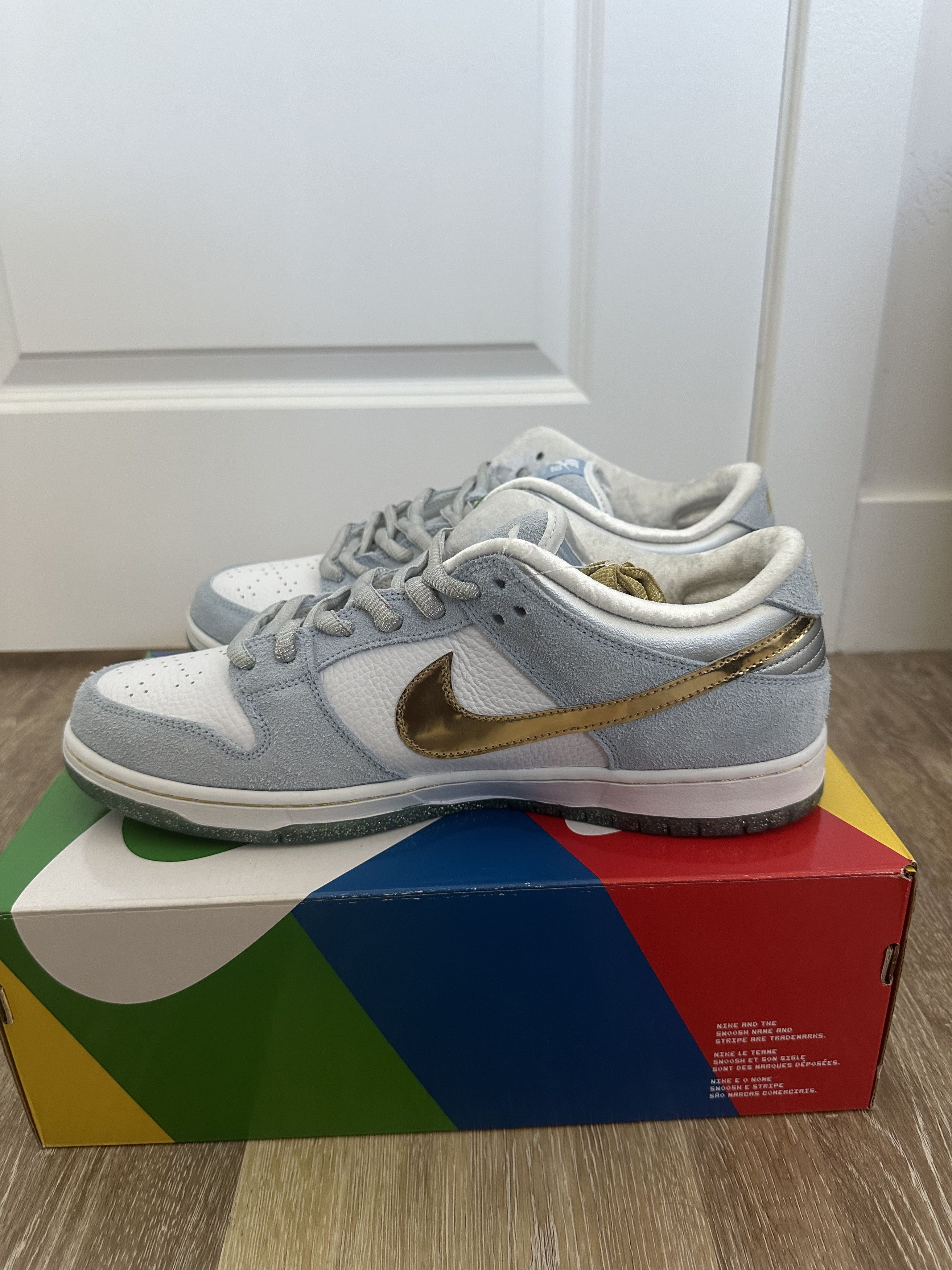 Nike NIKE SB DUNK LOW SEAN CLIVER Size US 13 / EU 46 - 3 Thumbnail