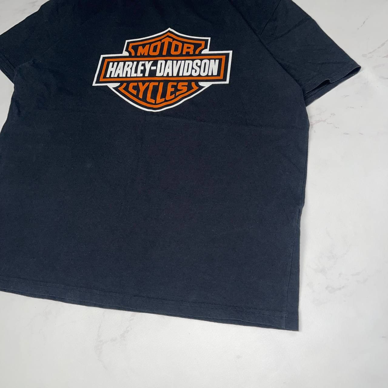 Harley Davidson Vintage Y2K Harley Davidson motorcycle t-shirt Size L Black Size US L / EU 52-54 / 3 - 8 Thumbnail