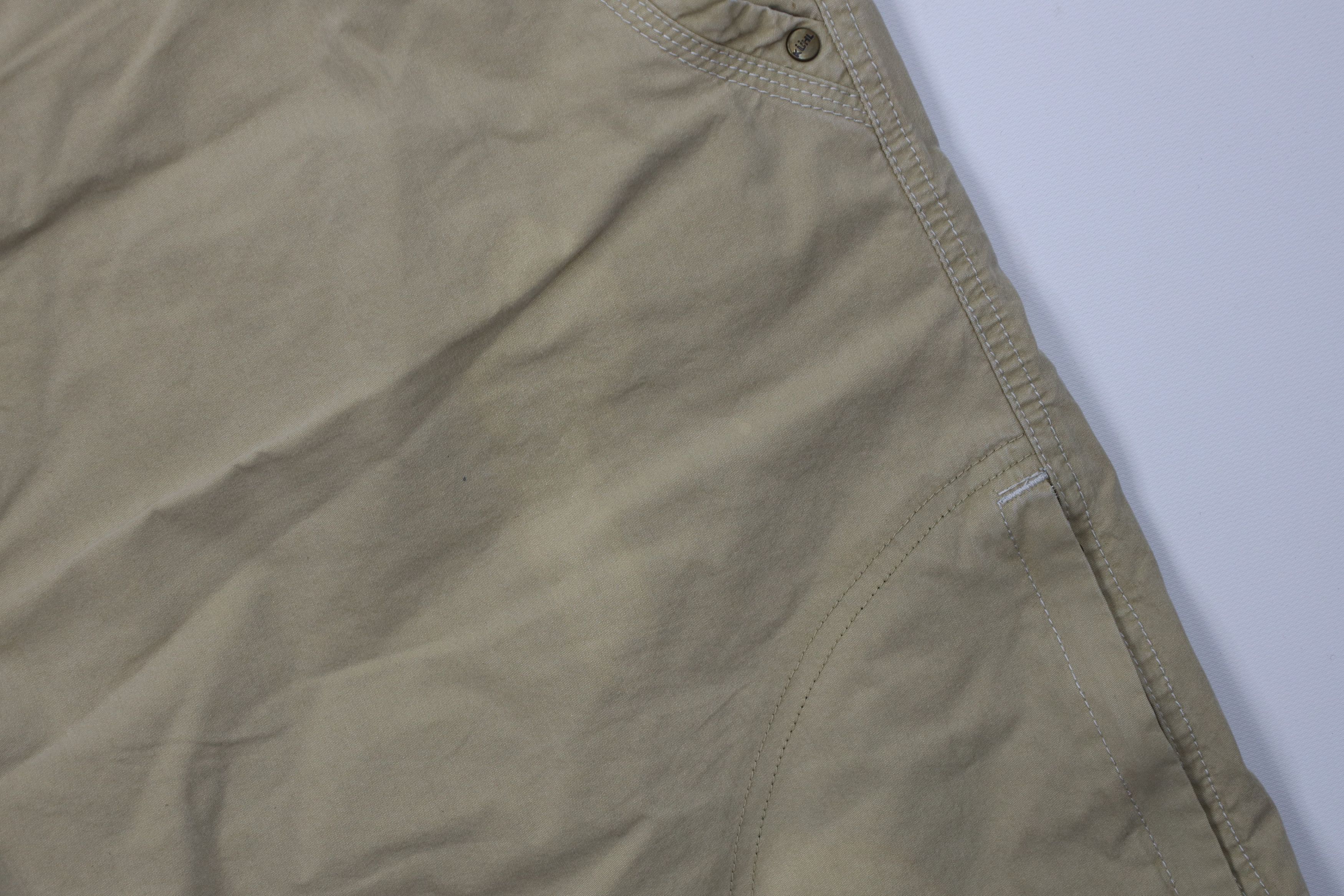 Kuhl Kuhl Mountain Vintage Dye Trekking Hiking Shorts Beige Size US 38 / EU 54 - 5 Thumbnail