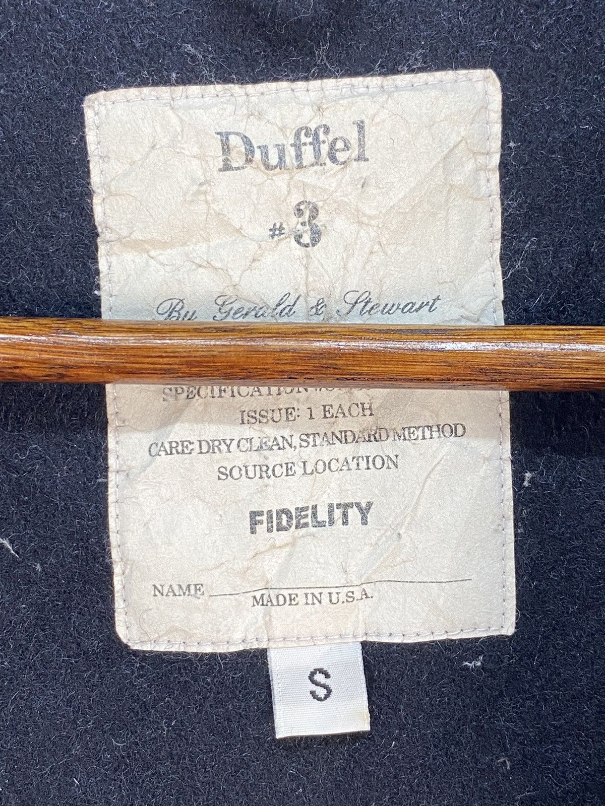 Fidelity Fidelity Duffel By Gerald & Stewart Size US S / EU 44-46 / 1 - 4 Thumbnail