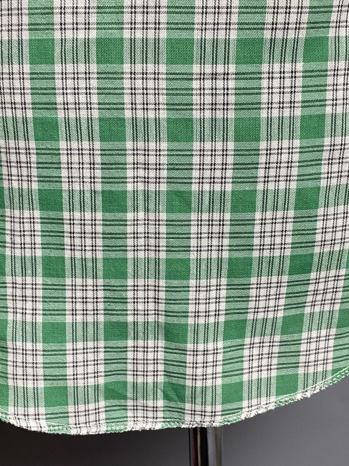 Wrangler VTG 70s Wrangler Snap Western Plaid Short Sleeve Shirt sz 20 Size S / US 4 / IT 40 - 16 Thumbnail