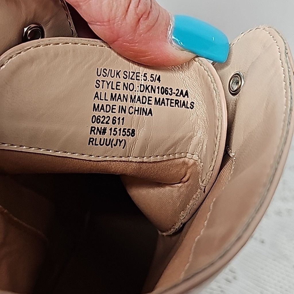 DKNY DKNY Stassi Milly original logo zip up ankle boots sz 5.5 Size US 5.5 / IT 35.5 - 5 Thumbnail