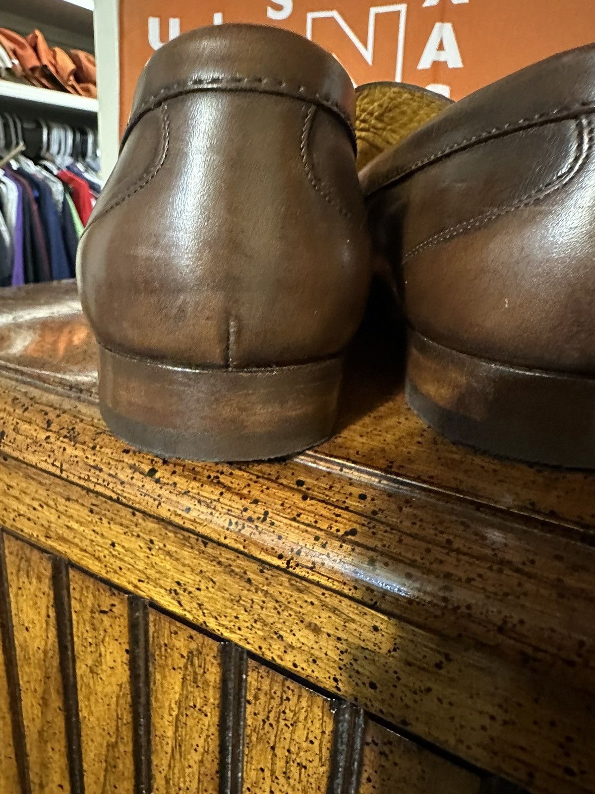 Gucci × Vintage Vintage Gucci “GG brown” loafers 00s size 8.5 Size US 8.5 / EU 41-42 - 7 Thumbnail