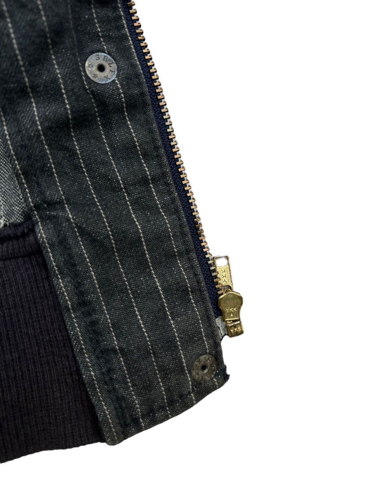 Takeo Kikuchi Takeo Kikuchi Sunfaded Bomber Denim Jacket Size US L / EU 52-54 / 3 - 10 Thumbnail