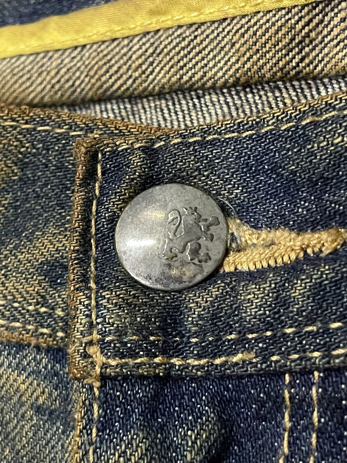 Hysteric Glamour × R.Newbold R.Newbold Muddy Wash Carpenter Distressed Repaired Jeans Size US 30 / EU 46 - 12 Thumbnail