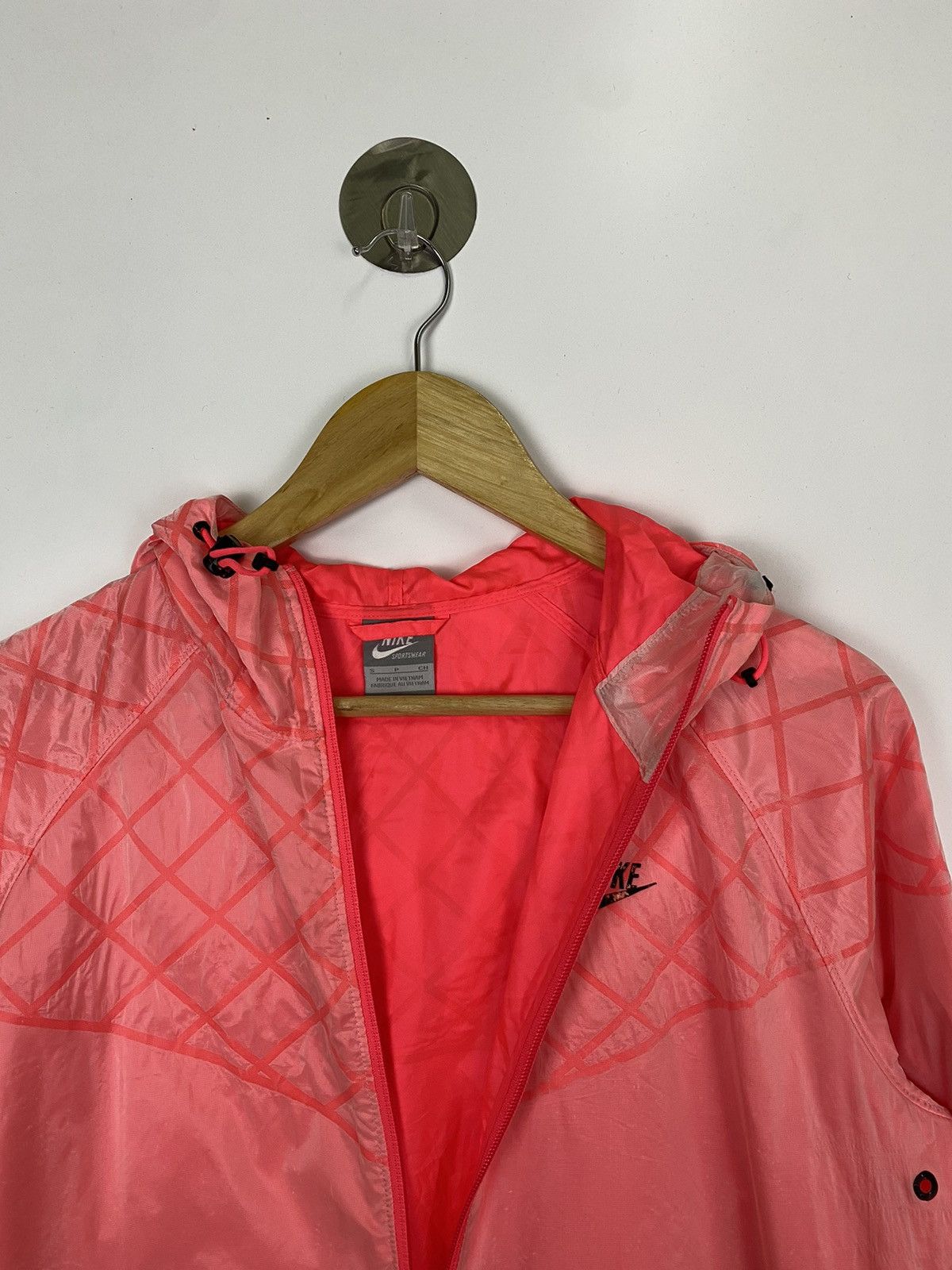 Nike × Vintage Vintage Y2K Nike Light Jacket Peach Size US S / EU 44-46 / 1 - 6 Thumbnail