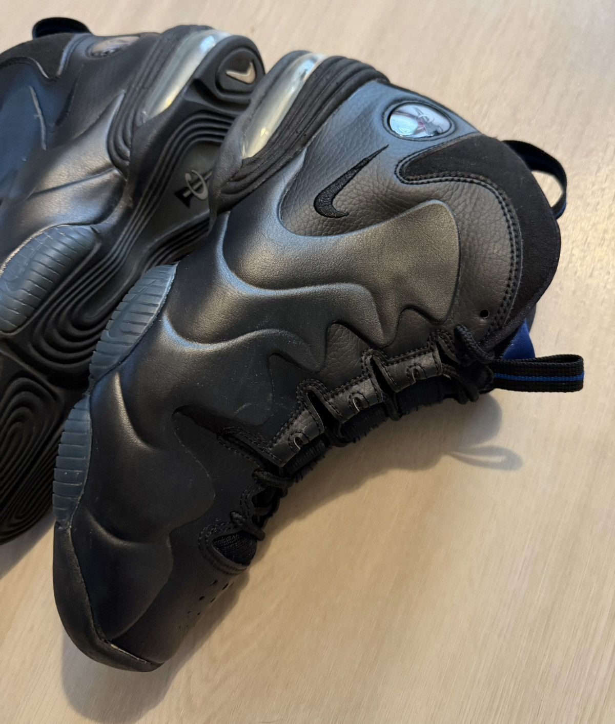 Nike Nike Air Penny 3 Black Varsity Royal - CT2809-001 Sz 9 Size US 9 / EU 42 - 6 Thumbnail
