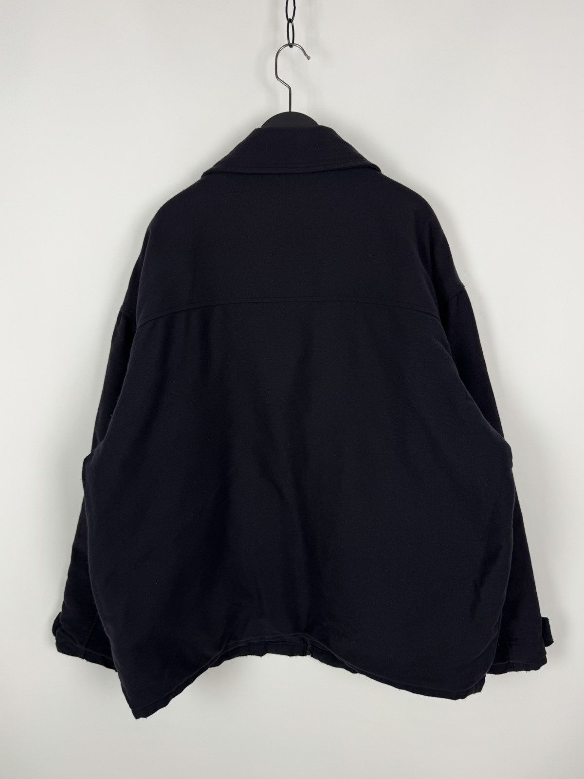 Yves Saint Laurent 1990’s Vintage Saint Lauren Jeans YSL Navy Work Jacket Size US M / EU 48-50 / 2 - 15 Thumbnail