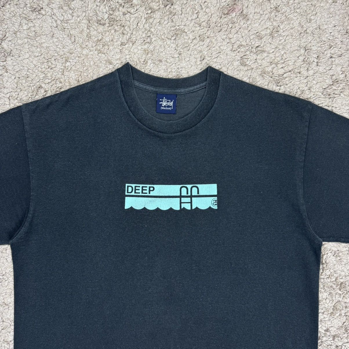 Stussy Vintage Stussy Box Logo Deep T-shirt Size US M / EU 48-50 / 2 - 5 Thumbnail