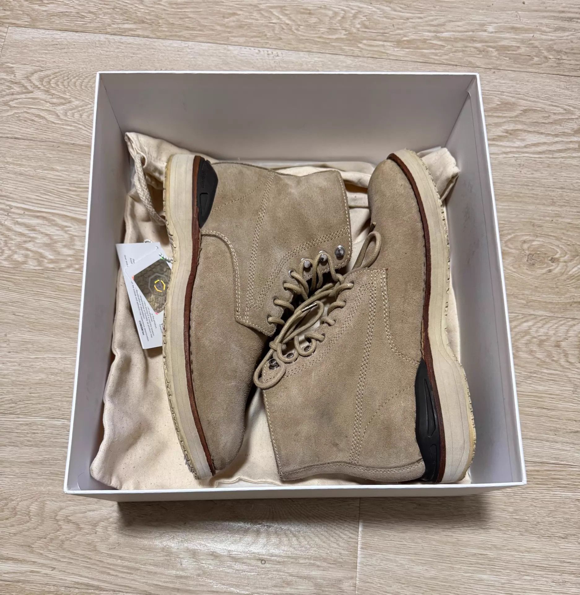 Visvim visvim 20ss virgil boots-folk sand 9.5 like new Size US 9.5 / EU 42-43 - 1 Thumbnail