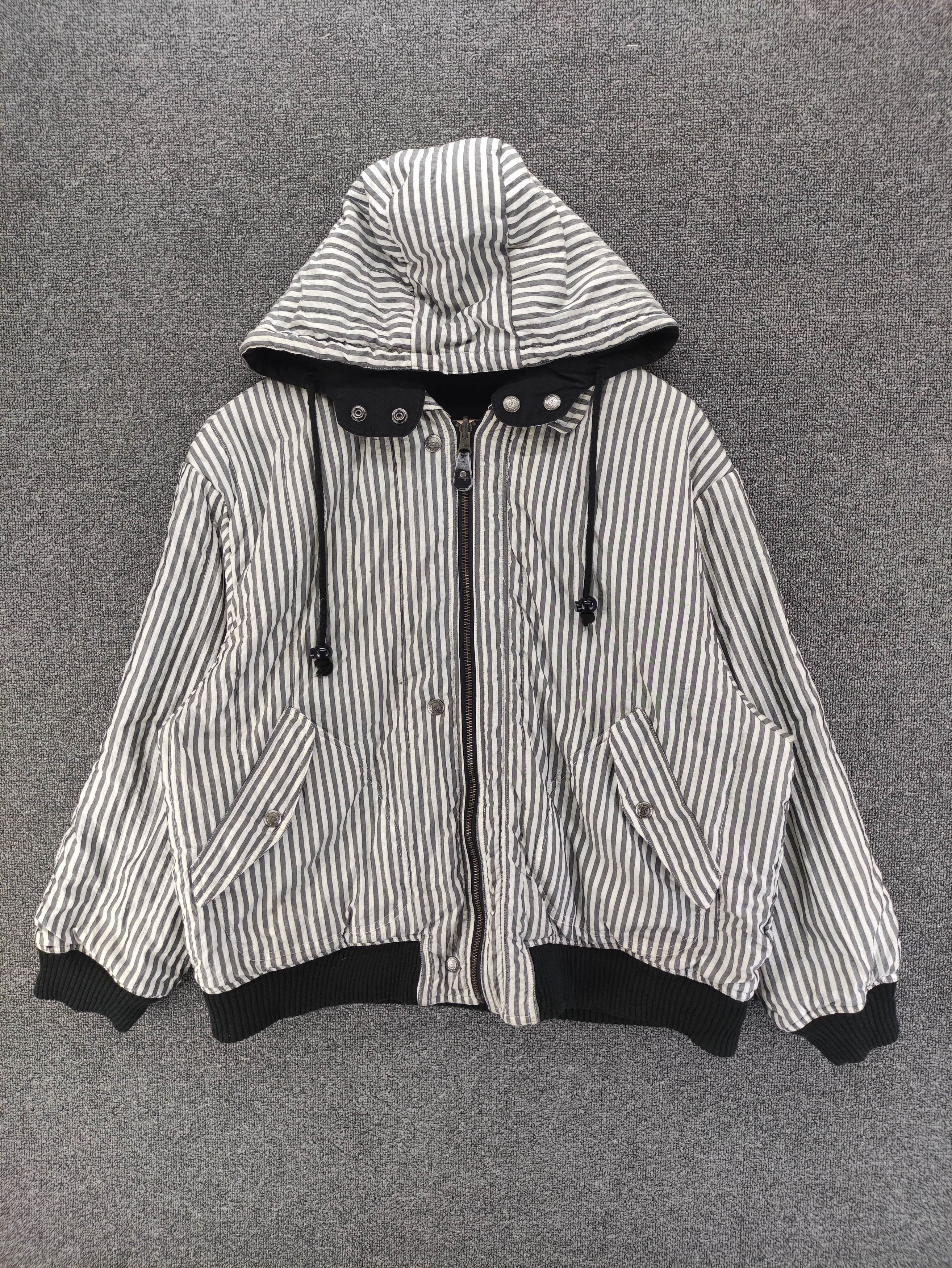 Japanese Brand Vintage IL Suffit Reversible Bomber Jacket Zipper Hoodie Size US L / EU 52-54 / 3 - 6 Thumbnail