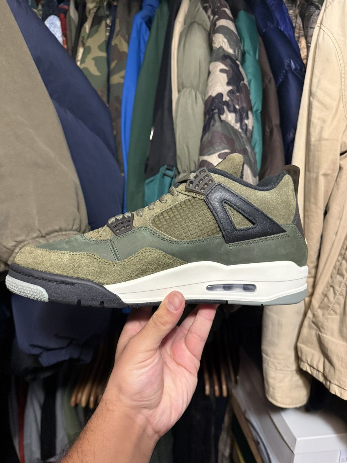 Jordan Brand Jordan 4 Retro SE Craft Medium Olive Size US 11 / EU 44 - 8 Thumbnail