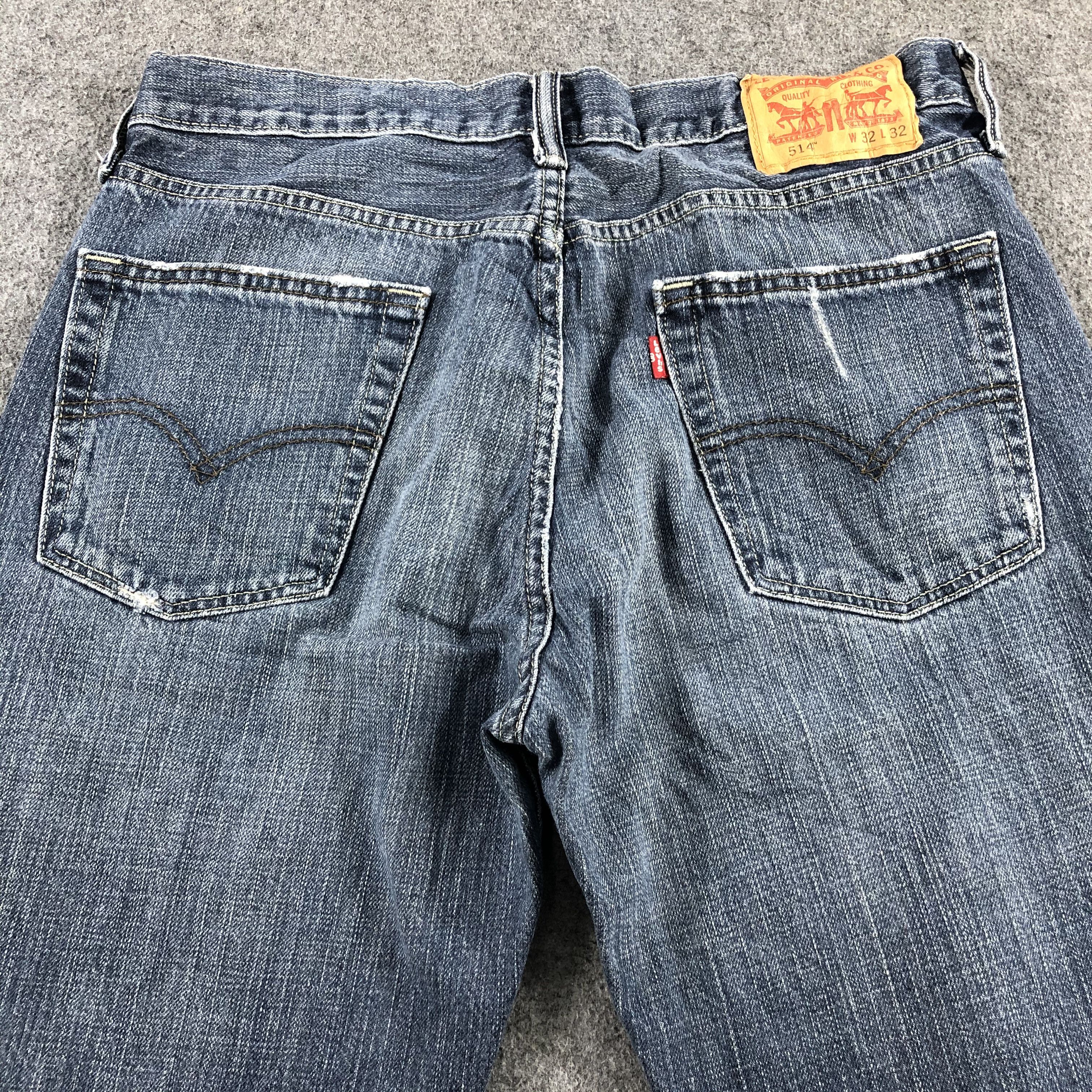 Levi's Vintage Blue Wash Levis 514 Jeans-J2145 Size US 33 - 4 Thumbnail