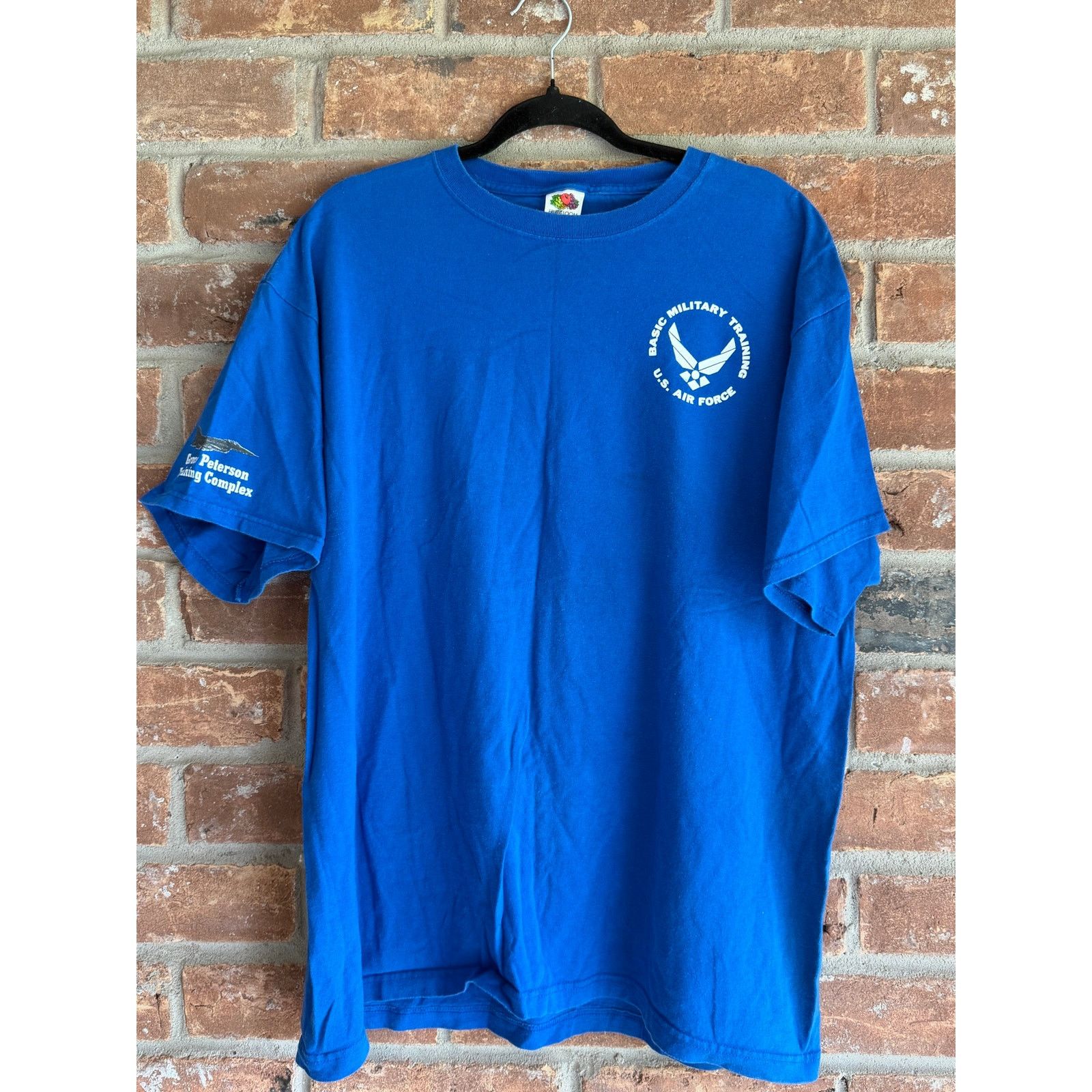 Fruit Of The Loom Vintage USAF Wolfpack 331st Graphic Tee XL Blue Size US XL / EU 56 / 4 - 2 Thumbnail