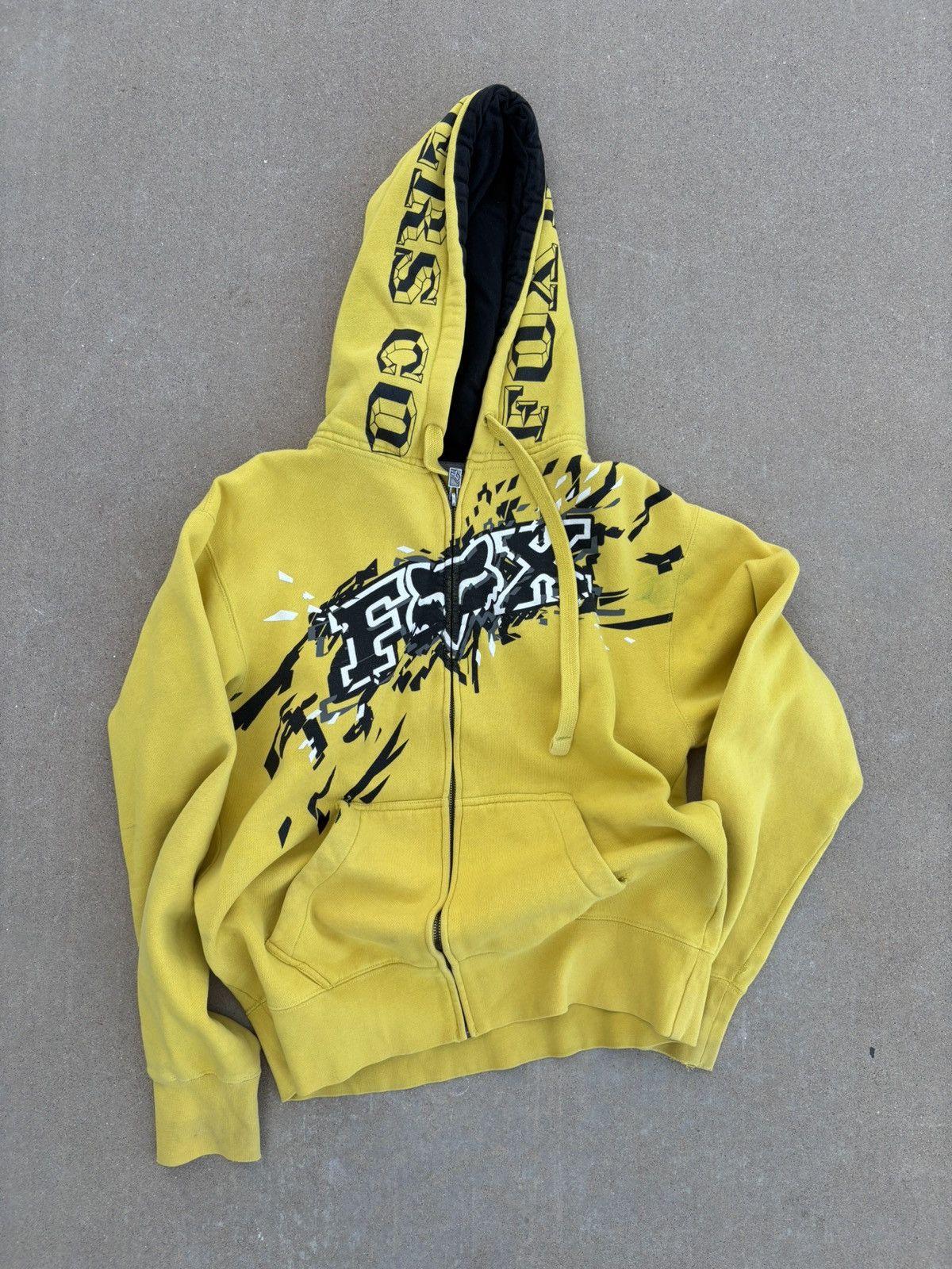 Fox Racing × Vintage Vintage fox racing hoodie y2k Size US M / EU 48-50 / 2 - 1 Thumbnail