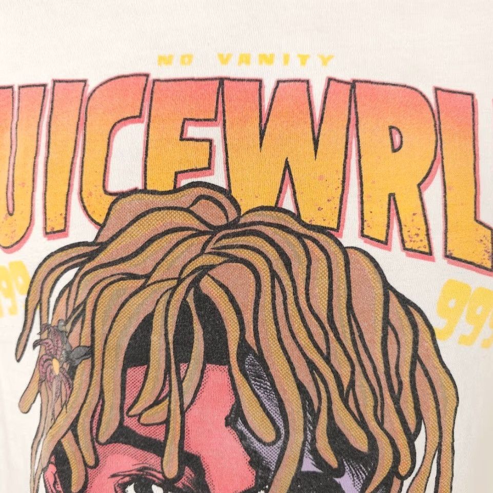 Vintage Juice WRLD T Shirt Mens Size Small White 999 No Vanity Rapper Streetwear Shirt Mens Small White Juice WRLD Size US S / EU 44-46 / 1 - 4 Thumbnail