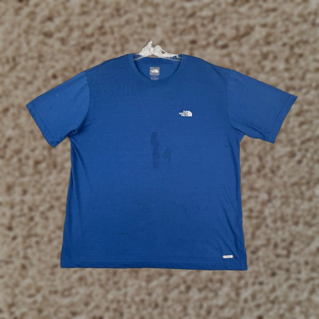 The North Face The North Face Shirt Men Large Blue Short Sleeve Vaporwick 100% Polyester READ Size US L / EU 52-54 / 3 - 1 Thumbnail