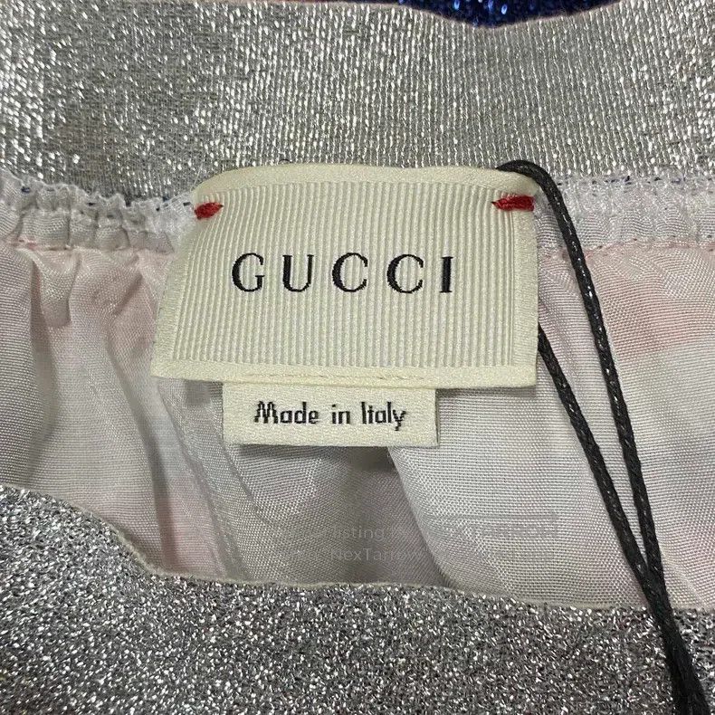 Gucci Gucci Colourful glitter pink pleated skirt Size 28" / US 6 / IT 42 - 4 Thumbnail