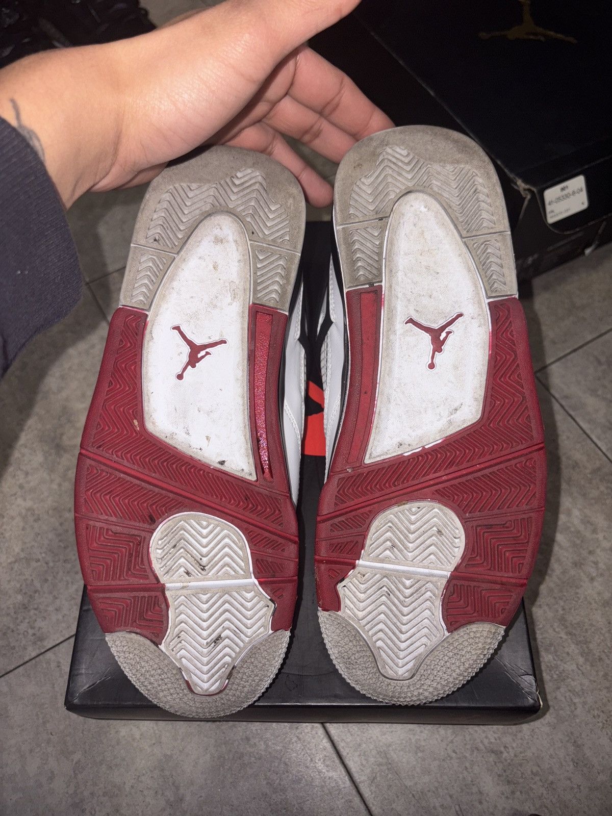 Jordan Brand Jordan 4 “Fire Red” (2012) Size US 8 / EU 41 - 5 Thumbnail