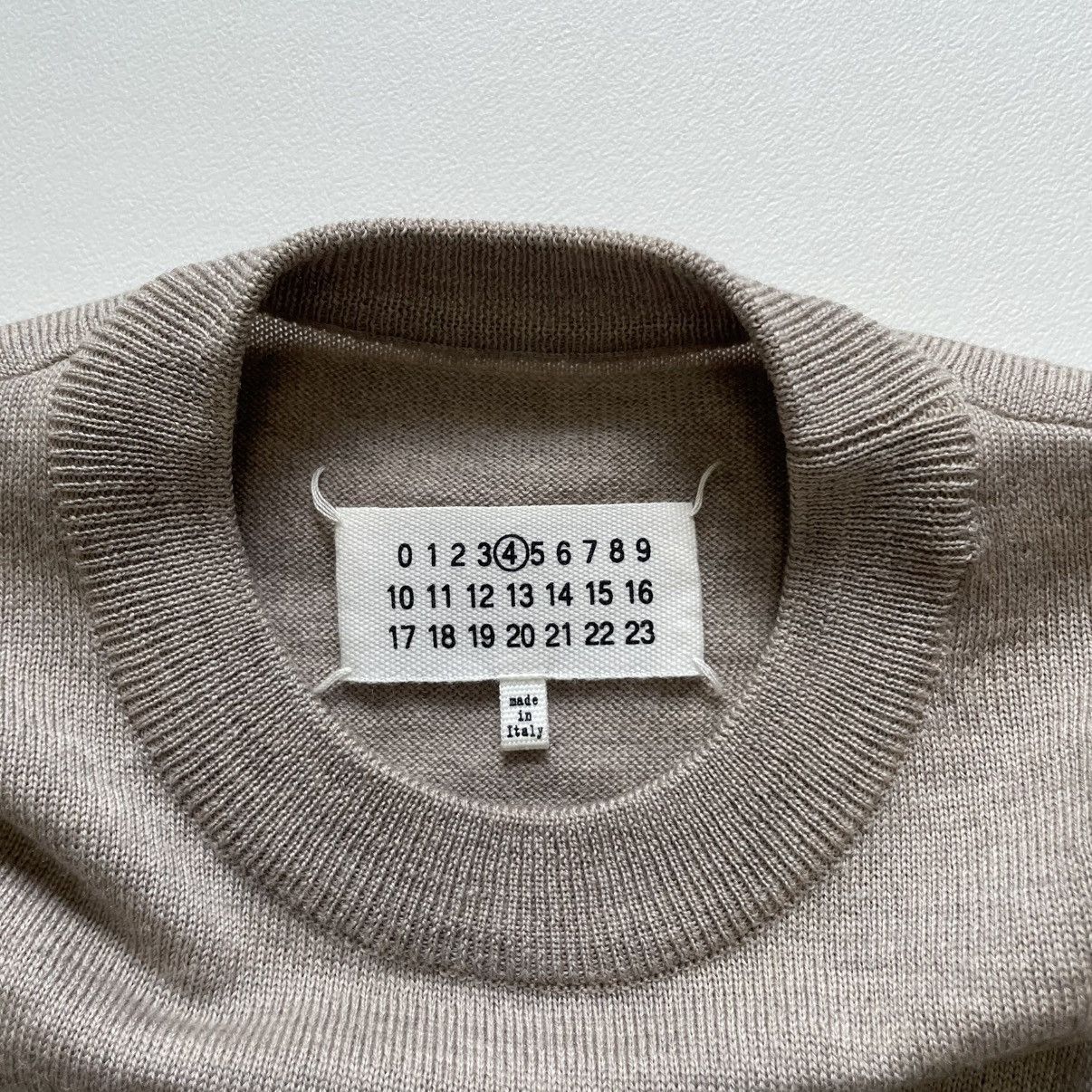Maison Margiela A/W 15 Brushed Orange ‘Sleeve Panel’ Sweater Size M / US 6-8 / IT 42-44 - 5 Thumbnail