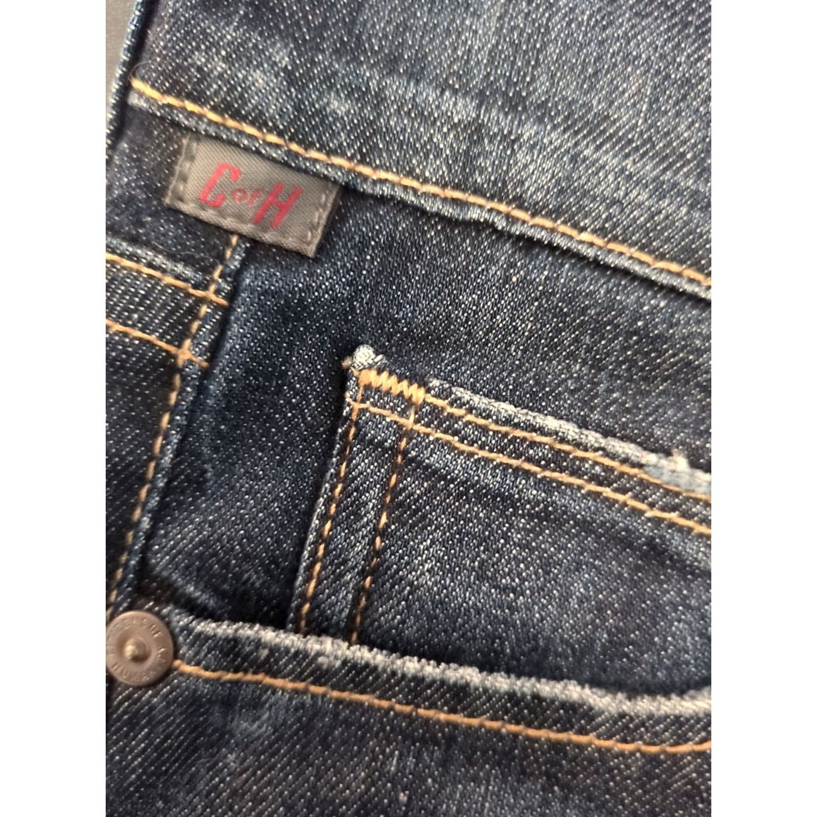 Citizens Of Humanity Citizens of Humanity Jerome Dahan Capri Jeans Women 27 Blue Dark Wash Denim Cotton Blend Regular Women's Jeans Capri 27 Blue Size 27" / US 4 / IT 40 - 3 Thumbnail