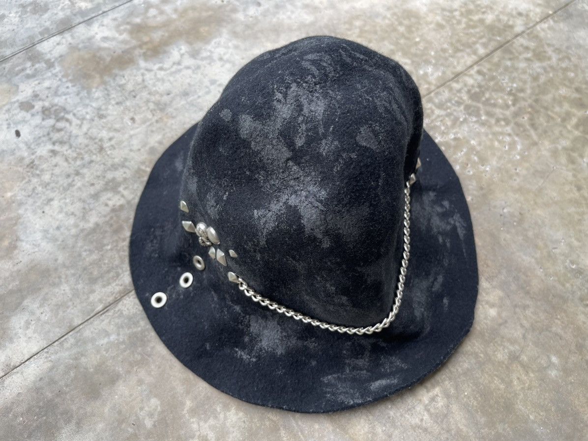 Japanese Brand × Seditionaries Sex Pot Revenge Wool Hat Punk Skull Chain Studded Size ONE SIZE - 6 Thumbnail