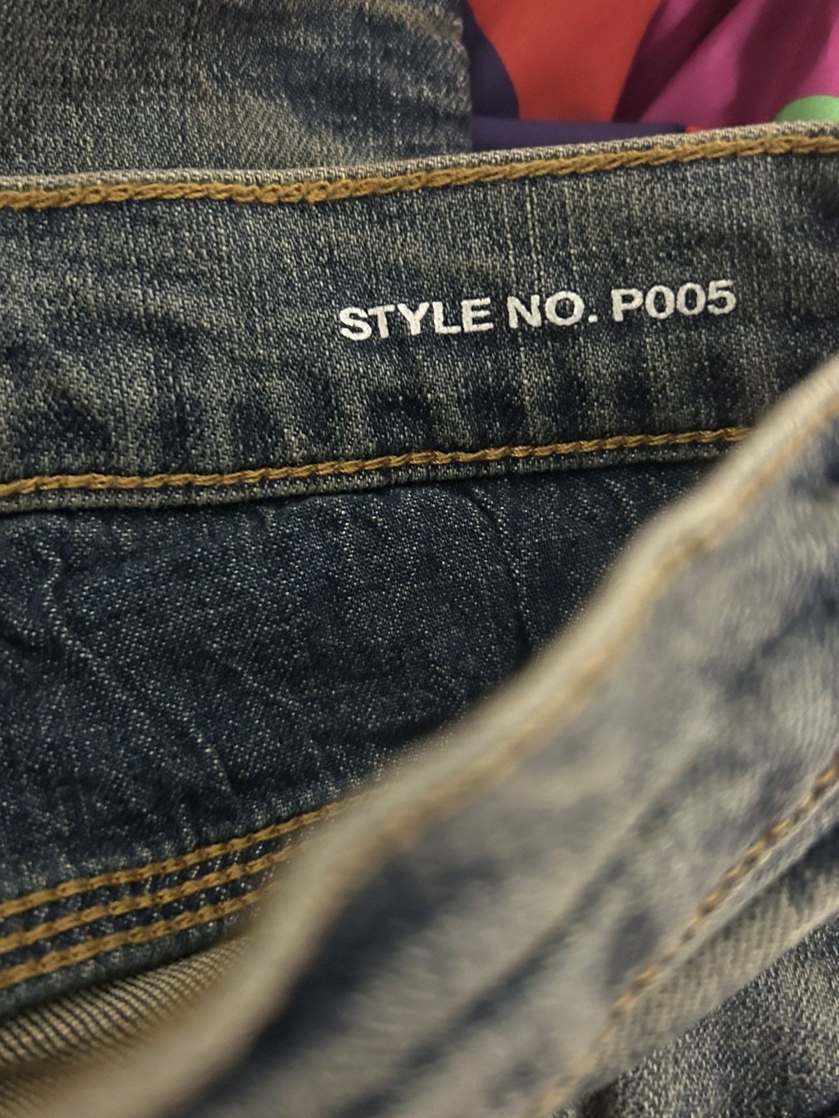 Purple Brand New Purple Brand Aged Straight Leg Jeans Size 30 Size US 30 / EU 46 - 7 Thumbnail