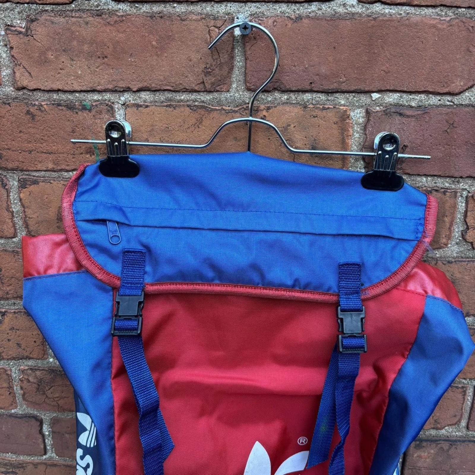 Adidas Vintage adidas backpack 80s OS Size ONE SIZE - 8 Thumbnail