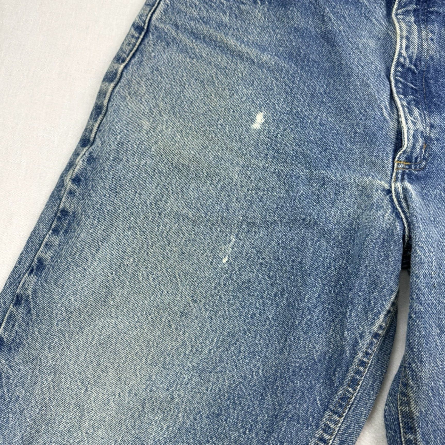 Carhartt VINTAGE Carhartt Jeans Men 38x34 Blue Grunge 90s Y2K Baggy Workwear Relaxed Straight Size US 38 / EU 54 - 3 Thumbnail