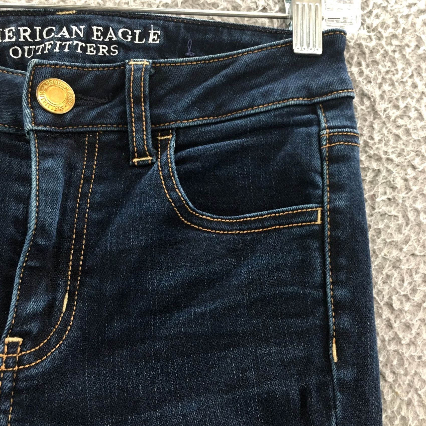 American Eagle Outfitters American Eagle Outfitters Jegging Jeans Womens 2R Blue Denim Regular Rise Jeans Women's Denim Blue 2R Jegging Size 26" / US 2 / IT 38 - 5 Thumbnail
