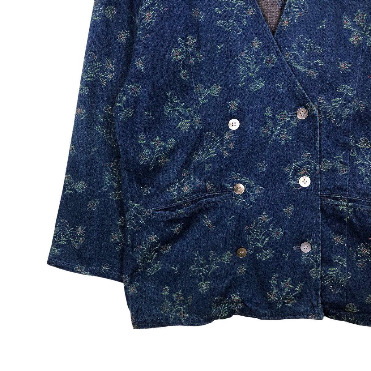 Japanese Brand 📌Vintage Indigo Denim Jacket Simple Life Size US M / EU 48-50 / 2 - 5 Thumbnail
