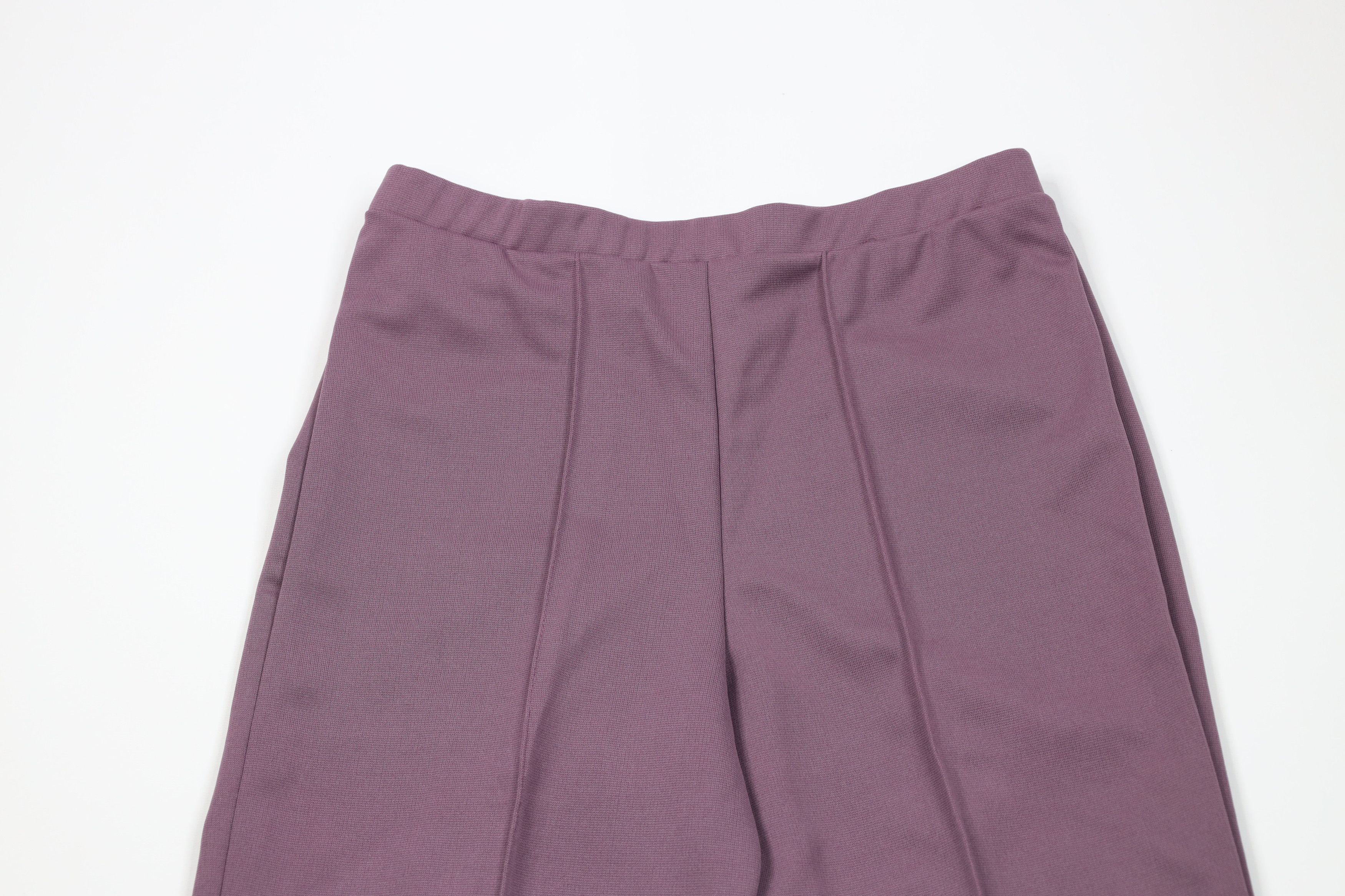 Vintage Vintage 70s Streetwear Wide Leg Bell Bottoms Pants Purple Size 36" / US 14 / IT 50 - 2 Thumbnail