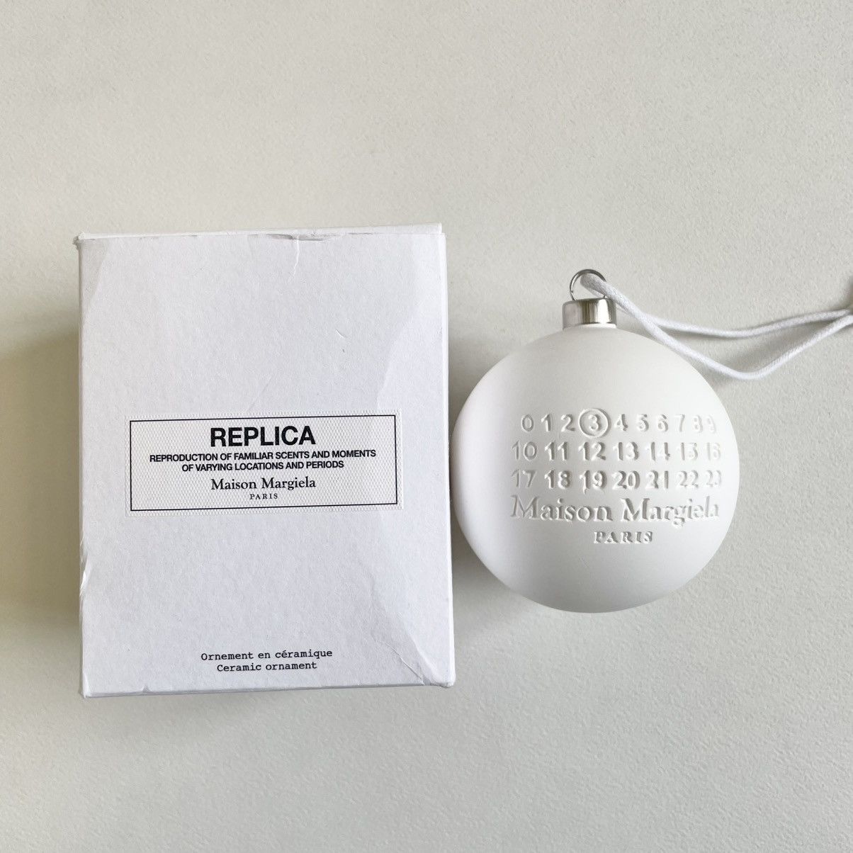 Maison Margiela White Porcelain ‘Christmas Tree Bauble’ Size ONE SIZE - 14 Thumbnail