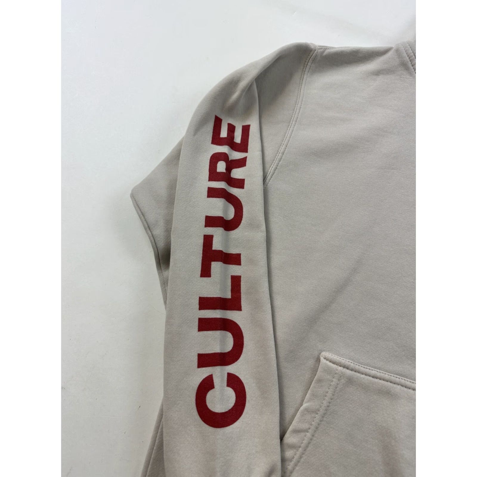 Vintage YRN Culture Hoodie Sweatshirt Adult Small Beige Migos Yung Rich Nation Size US S / EU 44-46 / 1 - 2 Thumbnail