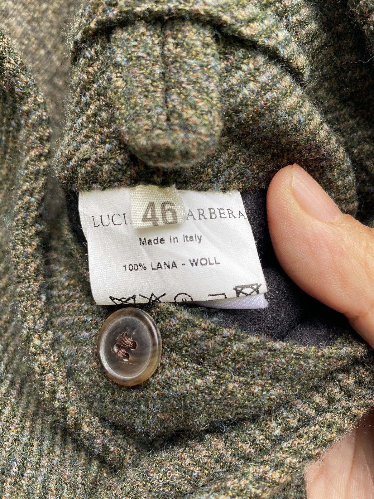 Luciano Barbera Nice Design Luciano Barbera Wool Field Jacket Size US S / EU 44-46 / 1 - 9 Thumbnail