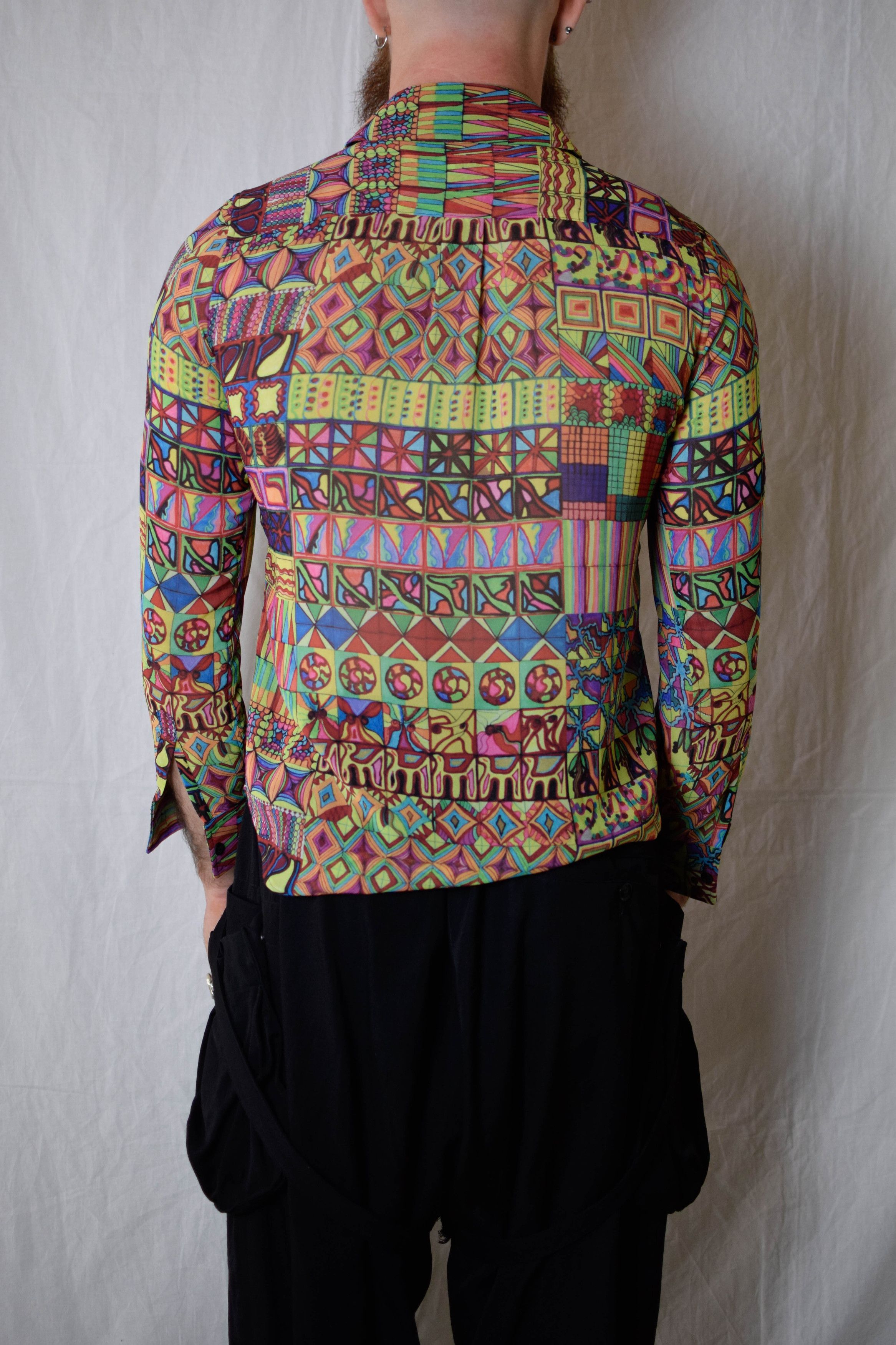 Comme des Garcons CDG AD2013 Psychedelic Shirt - GL-B014 Size US S / EU 44-46 / 1 - 6 Thumbnail