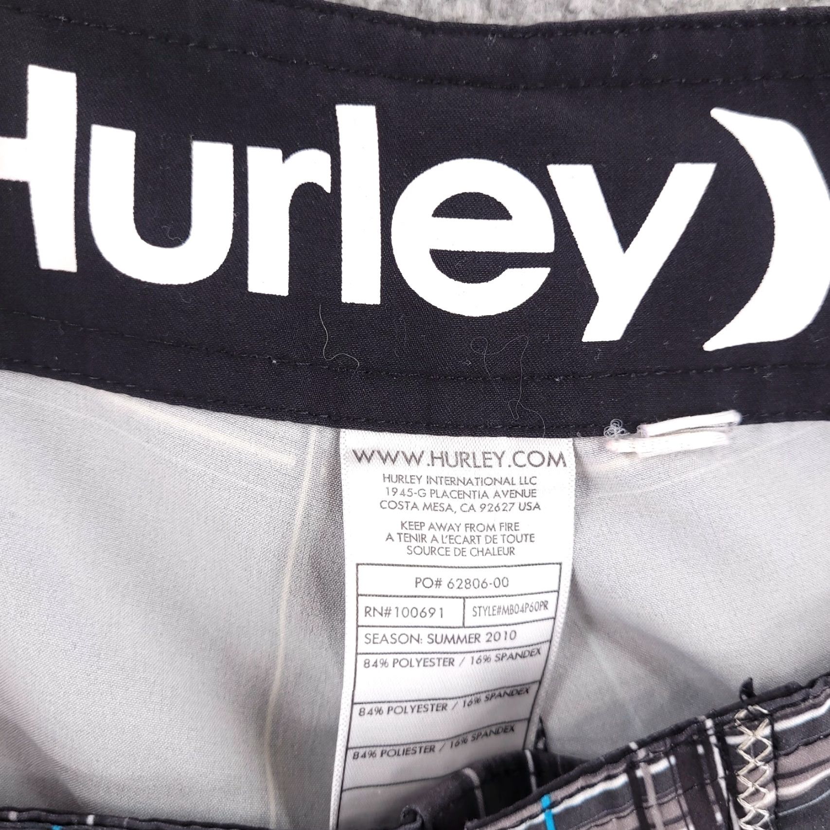 Hurley Hurley Phantom Board Shorts Mens 30 Blue Swim Trunks Bottoms Bathing Suit Size US 30 / EU 46 - 3 Thumbnail