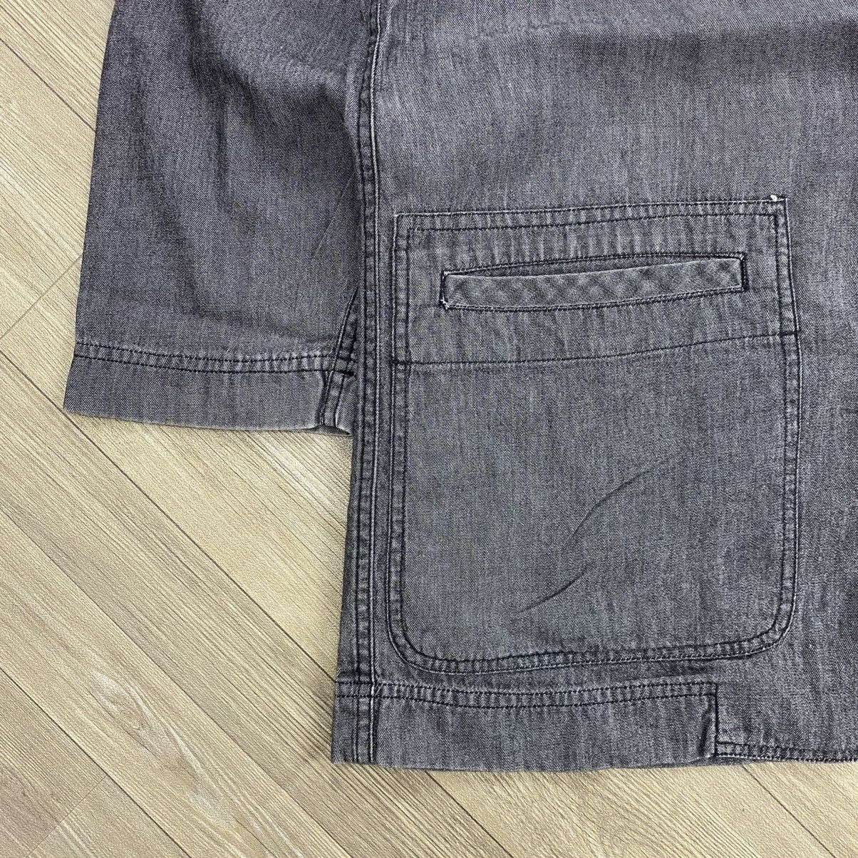 Hai Sporting Gear Vintage Hai Sporting Gear Issey Miyake Soft Denim Jacket Size US L / EU 52-54 / 3 - 5 Thumbnail