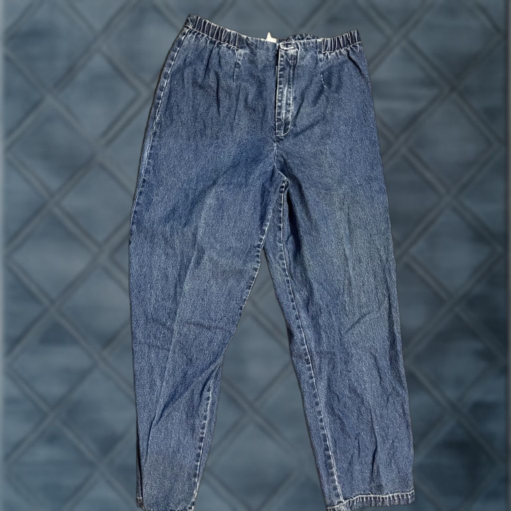 Vintage VINTAGE Chico's Women's Jeans Straight Fit Medium Wash Blue Size 2 Denim 5-Pocket Inseam 32 Inches Size 26" / US 2 / IT 38 - 1 Thumbnail
